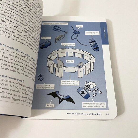 2005 The Batman Handbook The Ultimate Training Manual By Scott Beatty - Picture 15 of 16